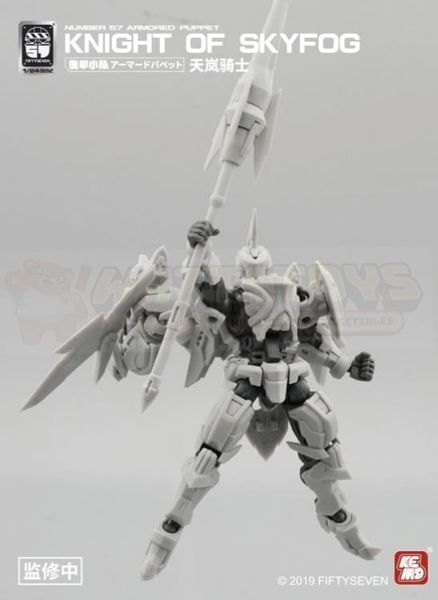 PREORDER - KEMO -  Number 57 -  Knight of Skyfog Blue Qi