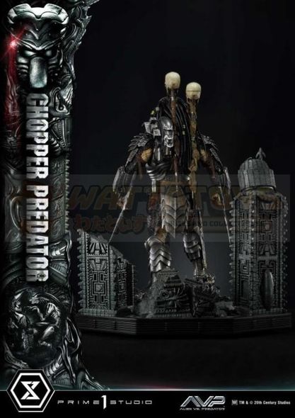 PREORDER - PRIME 1 STUDIO - Alien vs. Predator - 1/3 Scale - Museum Masterline Alien vs. Predator Chopper Predator