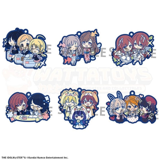 PREORDER - Megahouse - The IDOLMASTER - BOX OF 6 - Rubber Mascot Buddycolle SHINY COLORS