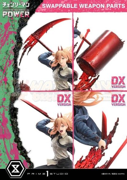 PREORDER - PRIME 1 STUDIOUS - CHAINSAW MAN - 1/4 Scale - Ultimate Premium Masterline CHAINSAW MAN POWER DX Bonus Version