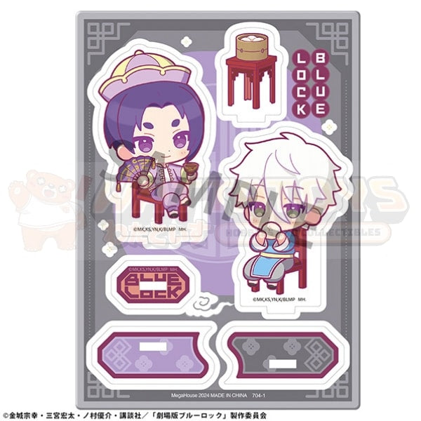 PREORDER - Megahouse - Acrylic Stands Buddycolle  The Movie BLUE LOCK - Episode Nagi- A：Seishiro Nagi＆Reo Mikage Yumcha ver.