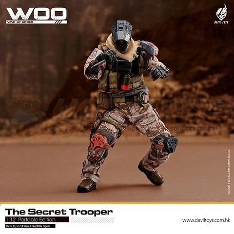 PREORDER - DEVIL TOYS - 1/12 Scale - War of order Secret Trooper