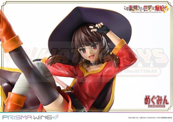 PREORDER - PRIME 1 STUDIO - KONOSUBA - An Explosion on This Wonderful World! - 1/7 Scale Megumin Pre-Painted Figure PRISMA WING TV animation