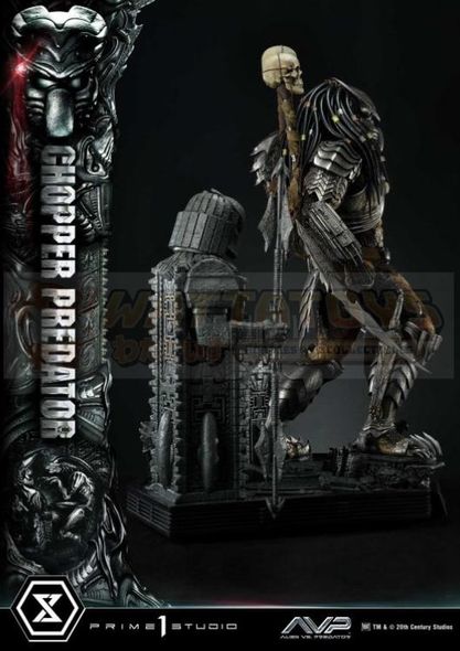 PREORDER - PRIME 1 STUDIO - Alien vs. Predator - 1/3 Scale - Museum Masterline Alien vs. Predator Chopper Predator