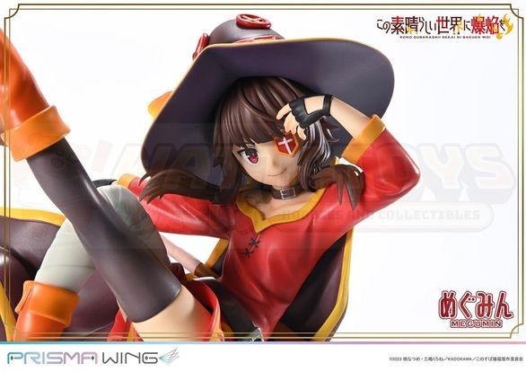 PREORDER - PRIME 1 STUDIO - KONOSUBA - An Explosion on This Wonderful World! - 1/7 Scale Megumin Pre-Painted Figure PRISMA WING TV animation