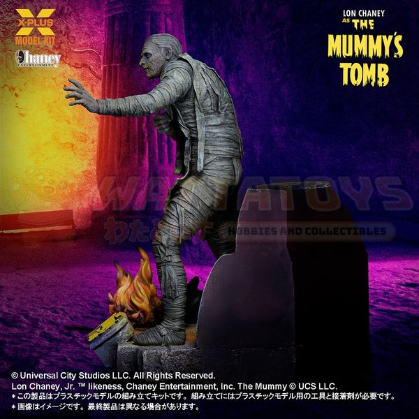 PREORDER - XPLUS - 1/8 Scale -  Lon Chaney, Jr. as Mummy Plastic Model Kit