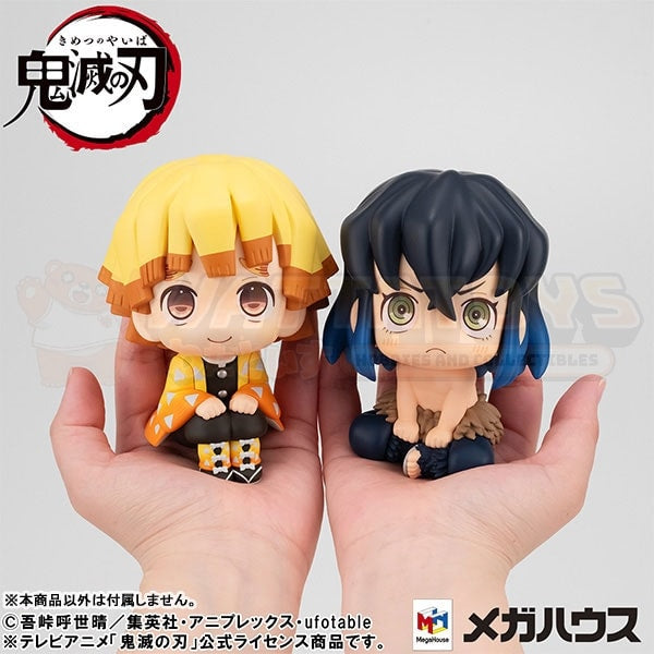 PREORDER - MEGAHOUSE - Demon Slayer：Kimetsu no Yaiba - Lookup + ITEM B Zenitsu Agatsuma Smile ver.＆Inosuke Hashibira Bossy ver. (with gift)