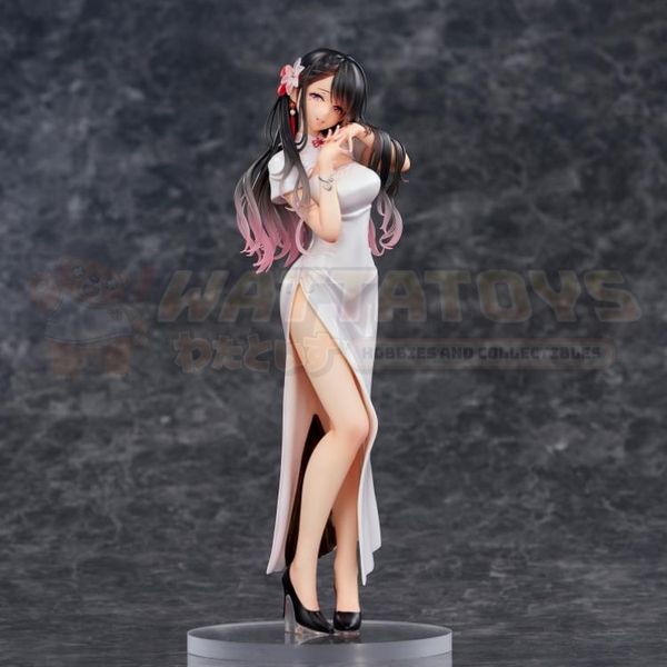 PREORDER - UNION CREATIVE - Mai Okuma illustration "Healing-type white chinese dress lady