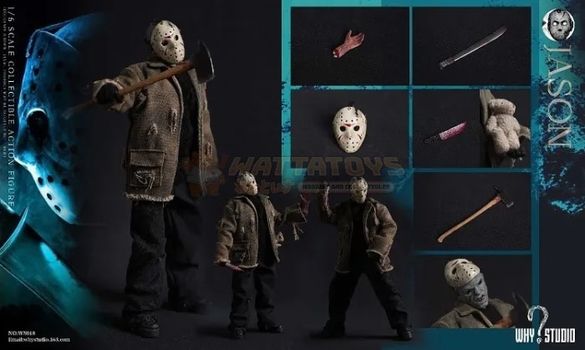 PREORDER - WHY STUDIO - Freddy Vs. Jason  - 1/6 Scale - Jason