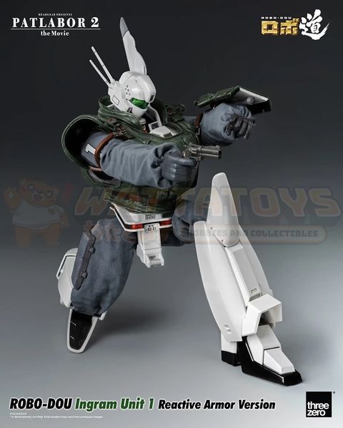 PREORDER - THREE ZERO - Patlabor 2: The Movie - ROBO-DOU Ingram Unit 1 Reactive Armor Version