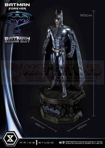 PREORDER  - PRIME 1 STUDIOS - DC COMICS - Museum Masterline Batman Forever Batman Sonar Suit Bonus Version