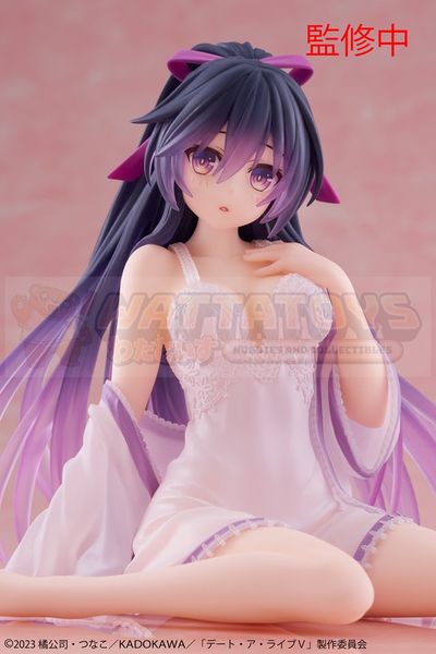 PREORDER - TAITO - Date A Live V - Desktop Cute Figure - Toa Yatogami (Nightwear Ver.)