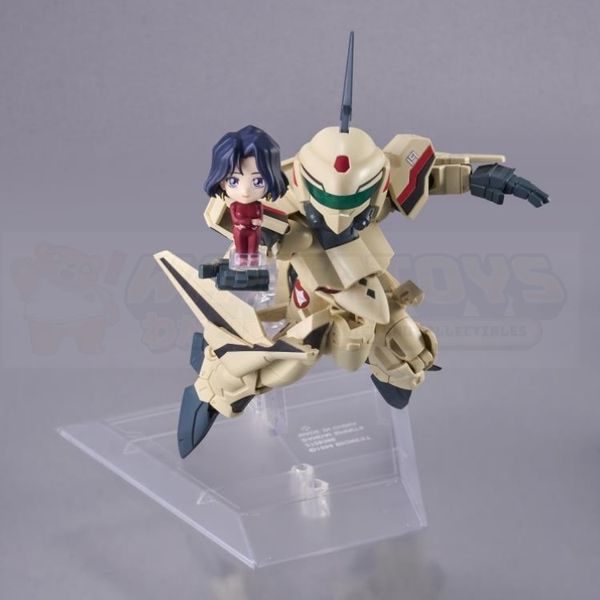 PREORDER - Bandai Tamashii Nations - Robotech / Macross - TINY SESSION YF-19(ISAMU ALVA DYSON USE) with MYUNG FANG LONE