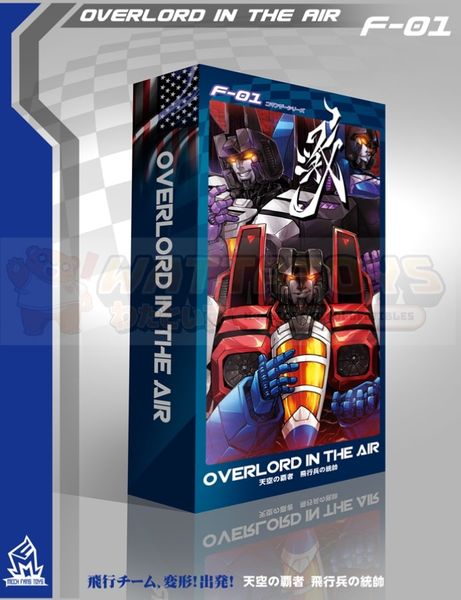 PREORDER - MFT MECHANIC TOYS - TRANSFORMERS - MF-F01 Starscream +Thundercracker + Skywarp Box Set