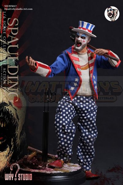 PREORDER - WHY STUDIO - HOUSE OF 1000 CORPSES -  1/6 Scale - Captain Spaulding