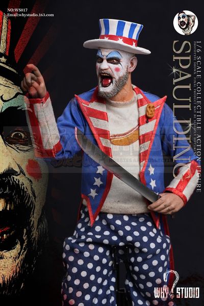 PREORDER - WHY STUDIO - HOUSE OF 1000 CORPSES -  1/6 Scale - Captain Spaulding