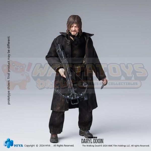 PREORDER - HIYA - THE WALKING DEAD - 1/12 Scale - DARYL DIXON THE WALKING DEAD EXQUISITE