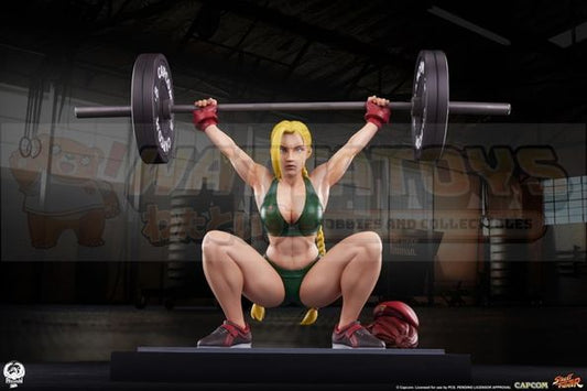 PREORDER - PREMIUM COLLECTIBLES STUDIO - STREET FIGHTER - 1/4 Scale Cammy: Powerlifting