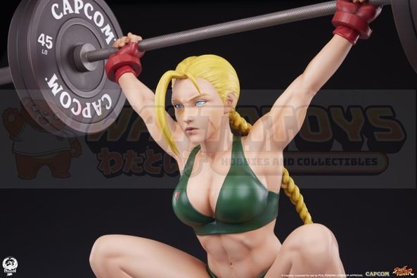 PREORDER - PREMIUM COLLECTIBLES STUDIO - STREET FIGHTER - 1/4 Scale Cammy: Powerlifting
