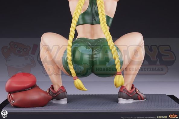 PREORDER - PREMIUM COLLECTIBLES STUDIO - STREET FIGHTER - 1/4 Scale Cammy: Powerlifting