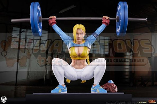 PREORDER - PREMIUM COLLECTIBLES STUDIO - STREET FIGHTER - 1/4 Scale Cammy: Powerlifting Alpha version