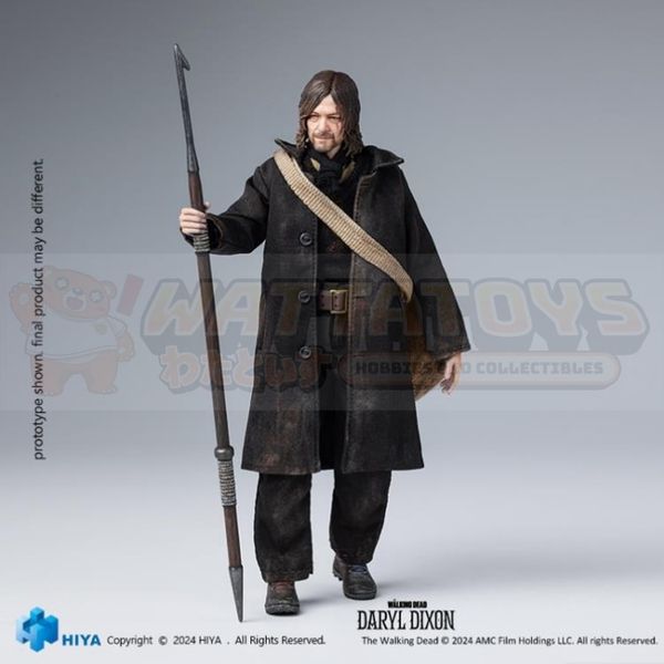 PREORDER - HIYA - THE WALKING DEAD - 1/12 Scale - DARYL DIXON THE WALKING DEAD EXQUISITE