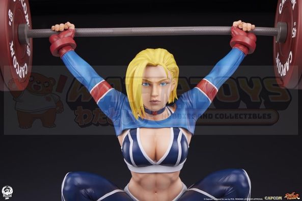 PREORDER - PREMIUM COLLECTIBLES STUDIO - STREET FIGHTER - 1/4 Scale Cammy: Powerlifting SF6 version