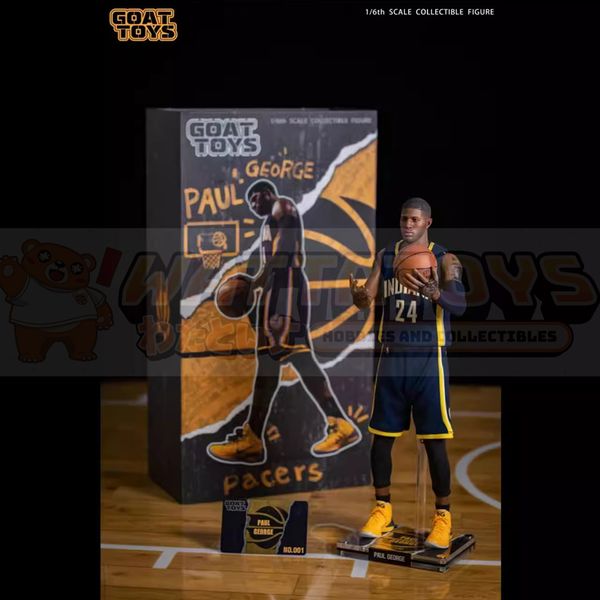 PREORDER - GOAT TOYS - NBA - 1/6 Scale - Paul George Pacers Set