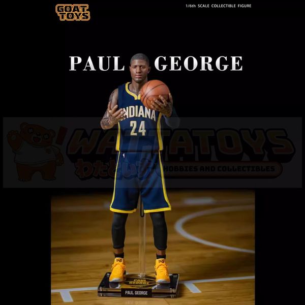 PREORDER - GOAT TOYS - NBA - 1/6 Scale - Paul George Pacers Set