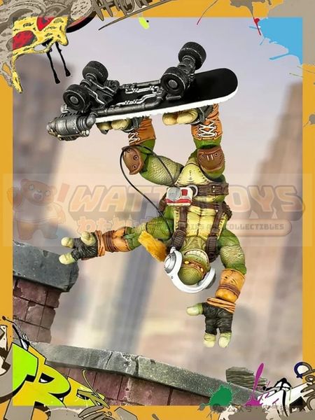 PREORDER - RAGE TOYS - TMNT - Michelangelo Samurai Force 3 Waves CrossBow Master Summer + Rave W3CK04 Custom Kit