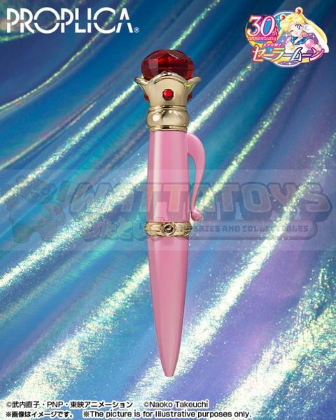 PREORDER - PREMIUM BANDAI - SAILOR MOON - PROPLICA Transformation Brooch AND Disguise Pen Set Brilliant Color Edition