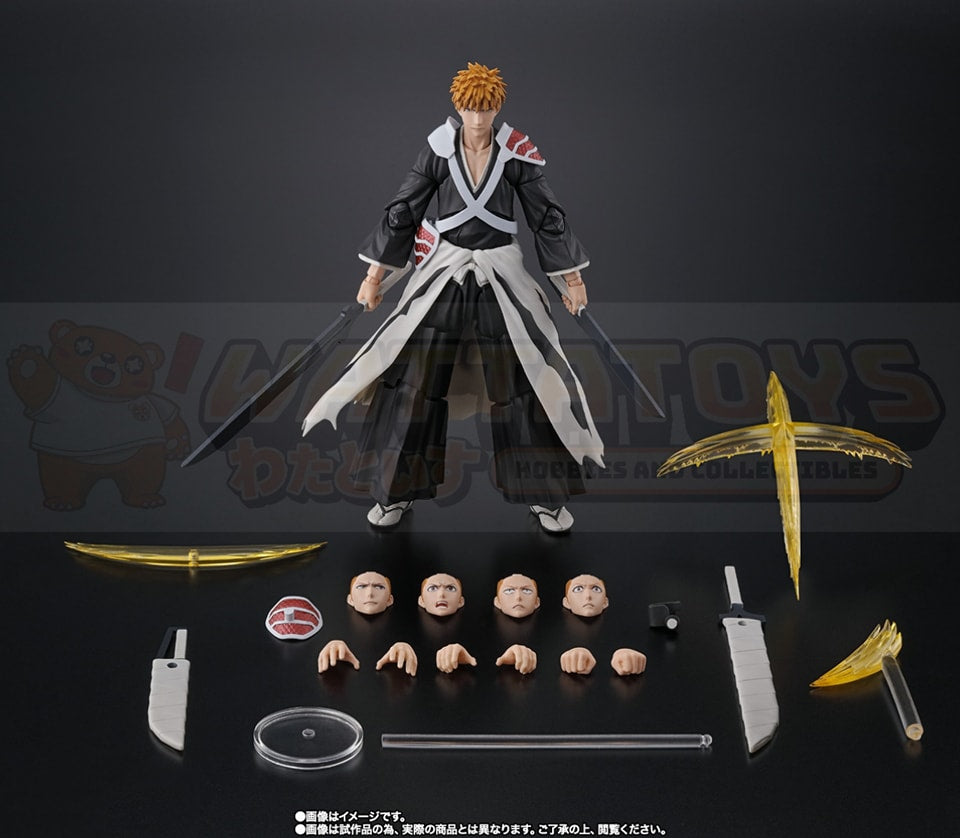 PREORDER - PREMIUM BANDAI - BLEACH - S.H.Figuarts ICHIGO KUROSAKI -DUAL ZANGETSU-