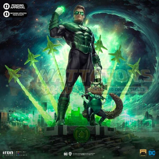 PREORDER - IRON STUDIOS - DC COMICS - 1/10 Scale - Green Lantern Unleashed DC Comics Deluxe Art