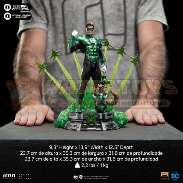 PREORDER - IRON STUDIOS - DC COMICS - 1/10 Scale - Green Lantern Unleashed DC Comics Deluxe Art