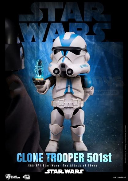 PREORDER - BEAST KINGDOM - STAR WARS - EAA-171  Clone Trooper 501st