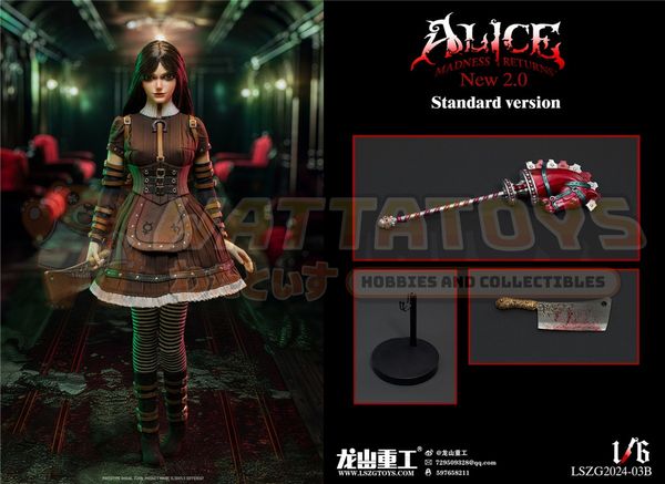 PREORDER - LSZG TOYS - 1/6 Scale - Alice Crazy Return 2.0 (Standard Version)