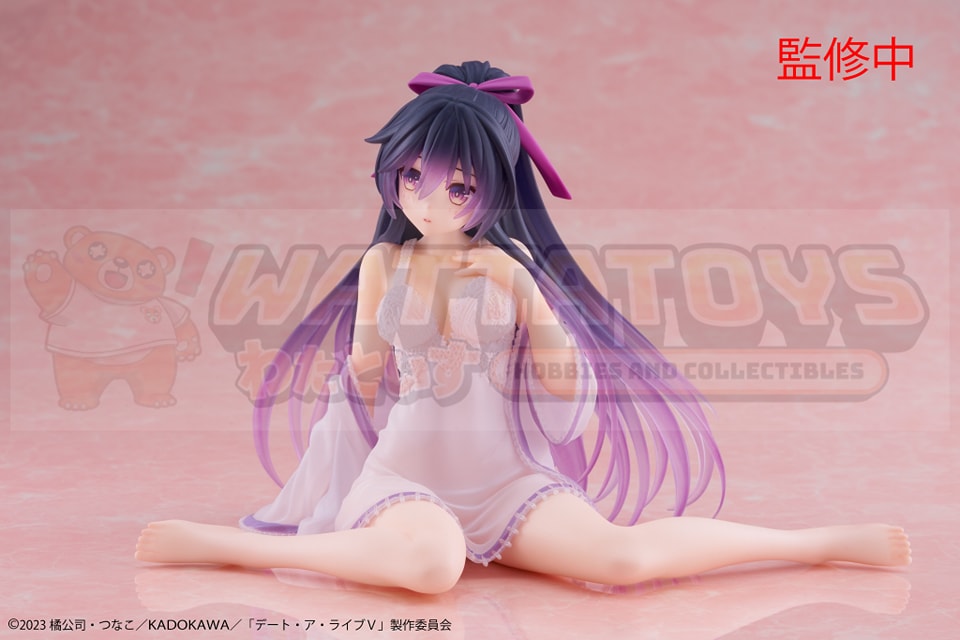 PREORDER - TAITO - Date A Live V - Desktop Cute Figure - Toa Yatogami (Nightwear Ver.)