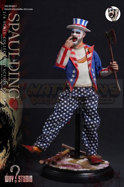 PREORDER - WHY STUDIO - HOUSE OF 1000 CORPSES -  1/6 Scale - Captain Spaulding