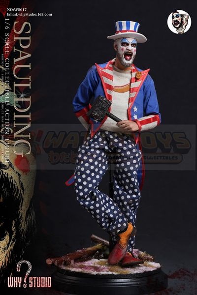 PREORDER - WHY STUDIO - HOUSE OF 1000 CORPSES -  1/6 Scale - Captain Spaulding