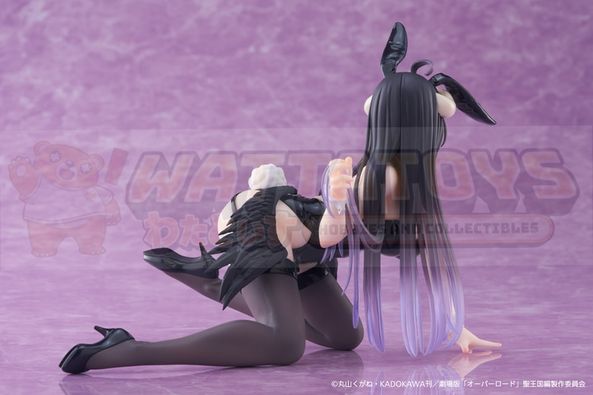 PREORDER - TAITO - Overlord - Desktop Cute Figure - Albedo (Bunny Ver.)