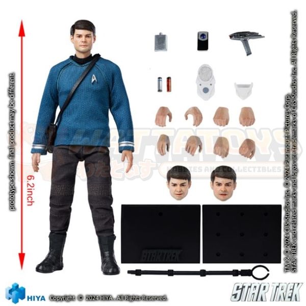 PREORDER - HIYA - STAR TREK - 1/12 Scale - 2009 MCCOY