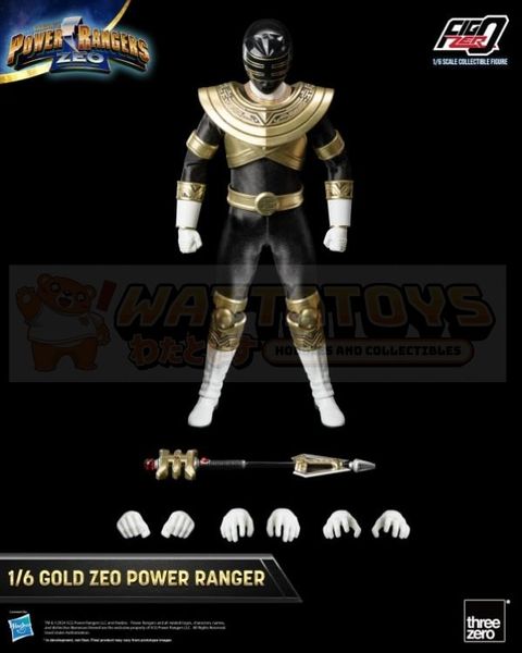 PREORDER - THREE ZERO - Power Rangers - 1/6 Scale - FigZero Gold Zeo Power Ranger