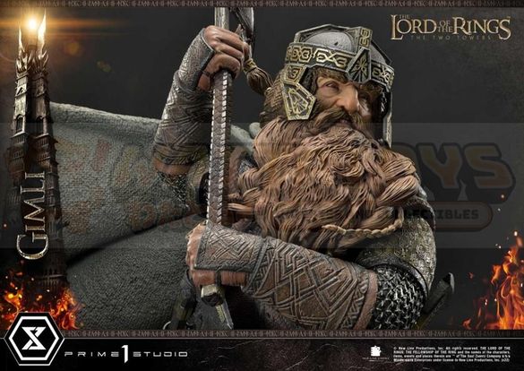 PREORDER - PRIME 1 STUDIOS - LORD OF THE RINGS - Premium Masterline The Lord of the Rings: The Two Tower (Film) Gimli