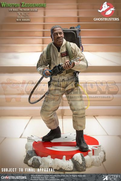 PREORDER - STAR ACE - GHOSTBUSTERS - 1/8 Scale Peter Venkman + 1/8 Scale Winston Zeddemore Twin pack