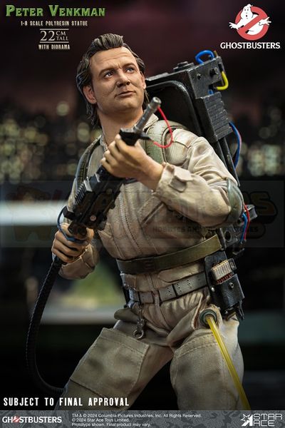 PREORDER - STAR ACE - GHOSTBUSTERS - 1/8 Scale Peter Venkman + 1/8 Scale Winston Zeddemore Twin pack