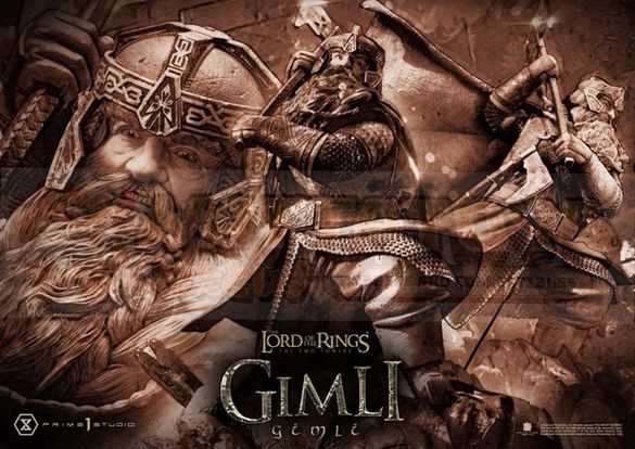 PREORDER - PRIME 1 STUDIOS - LORD OF THE RINGS - Premium Masterline The Lord of the Rings: The Two Tower (Film) Gimli