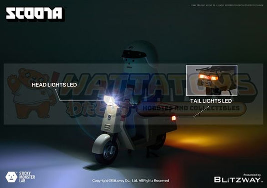 PREORDER - BLITZWAY - SML VEHICLE MMC SCOOTA