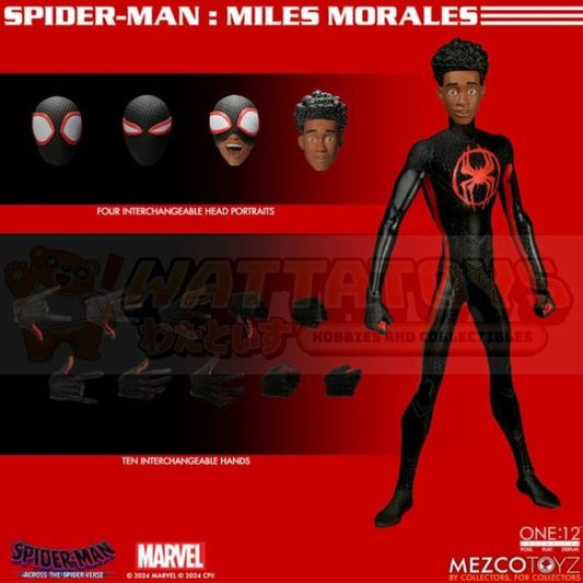 PREORDER - MEZCO - MARVEL - 1/12 Scale - One:12 Collective Spider-Man: Miles Morales