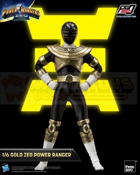 PREORDER - THREE ZERO - Power Rangers - 1/6 Scale - FigZero Gold Zeo Power Ranger