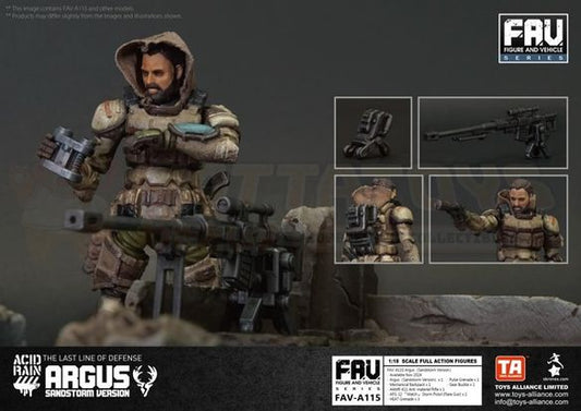 PREORDER - TOYS ALLIANCE - ACID RAIN - 1/18 Scale - Argus（Sandstorm Version）